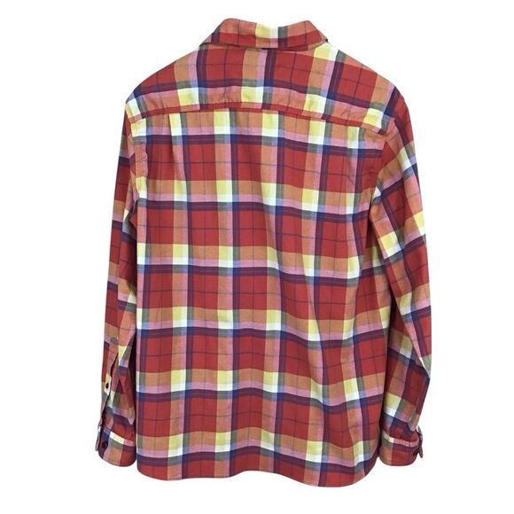 L.L. Bean‎ Men's Traditional Fit BeanFlex All Season Plaid Flannel Shirt M Reg - Picture 4 of 8
